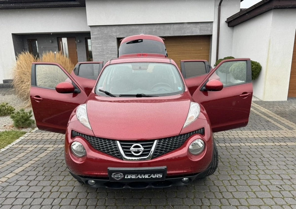 Nissan Juke cena 34900 przebieg: 168324, rok produkcji 2012 z Świerzawa małe 466